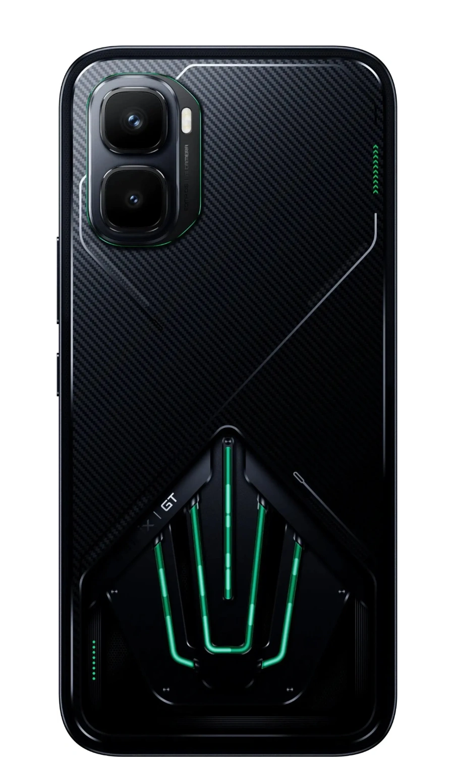 INFINIX GT 50 PRO - Vista Posterior y Colores