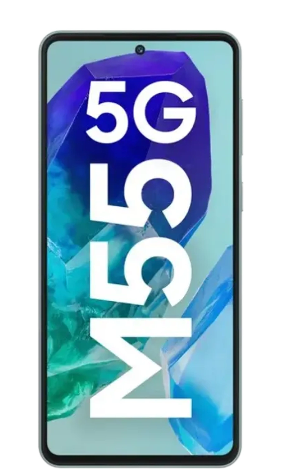 SAMSUNG GALAXY M55 5G - Vista Frontal Oficial