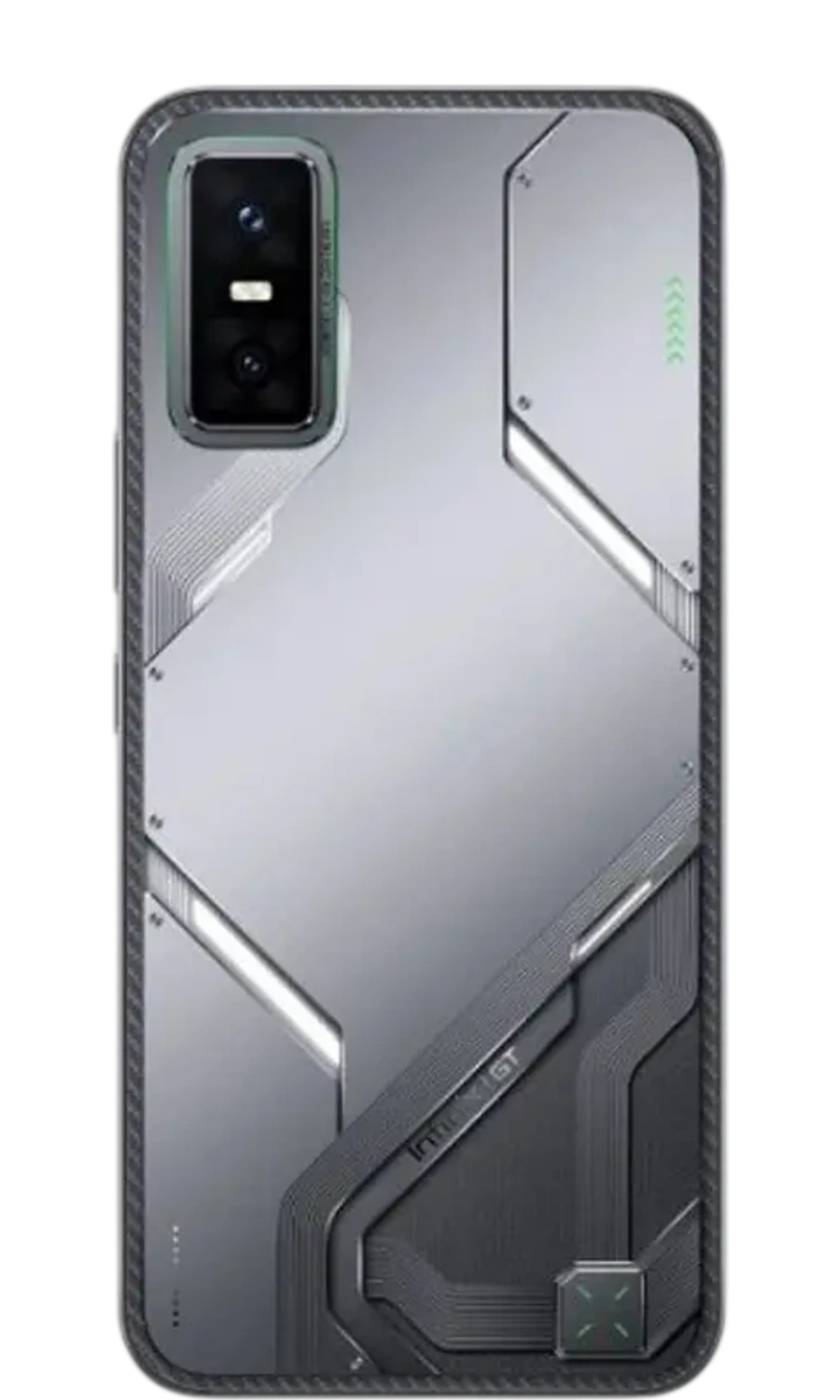 INFINIX GT 30 PRO - Vista Posterior y Colores